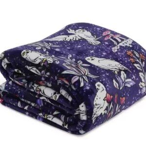 NWOT - Vera Bradley Harry Potter Forbidden Forest Sherpa Throw Blanket